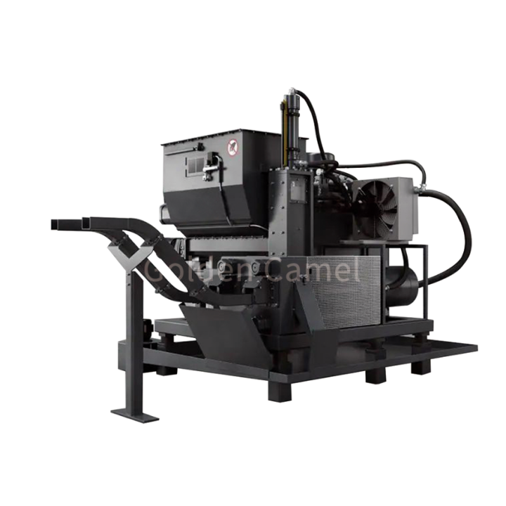 Scrap briquetting machine